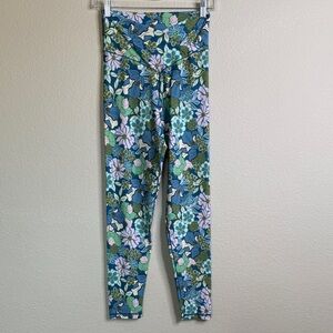 Aerie Offline crossover leggings women’s large floral